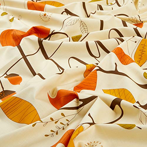 Riley Blake Give Thanks 36'' Panel Cream Fabric