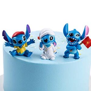 ATII Lilo & Stitch Mini Figures for Cake Topper Room Decor and Kids' Playing