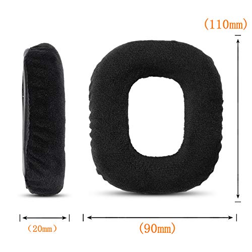 Upgrade Earpad Ear Cushions Compatible with Creative Sound BlasterX H5 BlasterX h7 Headphone Covers Foam (Velvet)