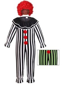 yolsun glow clown costume (6-8 years