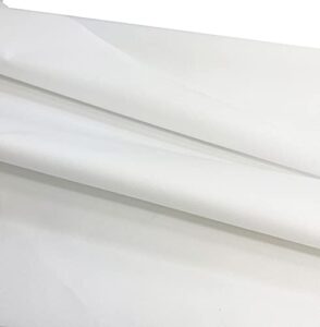 mybecca canvas marine fabric 600 denier indoor/outdoor white 1 yard1 yard (36" x 56")(cut separate by yard for prime orders)56" x 36" (3 ' x 4.7')