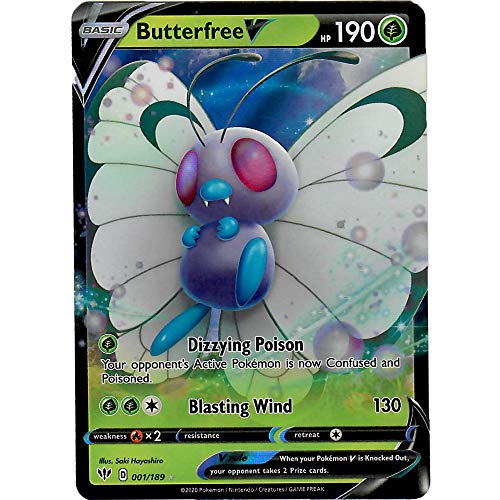 Butterfree V - 1/189 - Ultra Rare Sword & Shield: Darkness Ablaze Singles