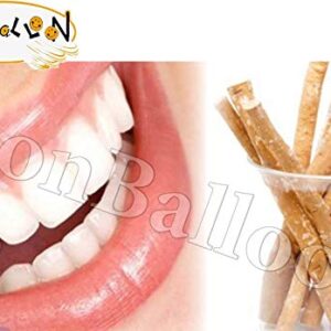 30 Pcs Al Falah Siwak Meswak Miswak Miswak Arak Peelu Al Falah Chewing Stick With Natural Flavor Organic Herbal Toothbrush Vacuum Sealed Breath Freshener Thirty Tooth Sticks Plus 1oz / 28 gm Cloves