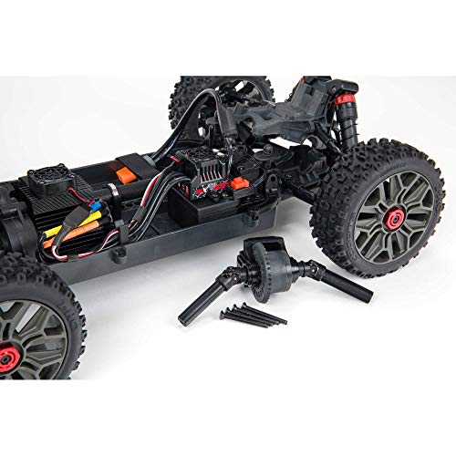 ARRMA 1/8 Typhon 4X4 V3 3S BLX Brushless Buggy RC Truck RTR (Transmitter and Receiver Included, Batteries and Charger Required), Red, ARA4306V3, Unisex Adult