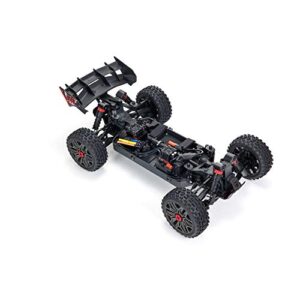 ARRMA 1/8 Typhon 4X4 V3 3S BLX Brushless Buggy RC Truck RTR (Transmitter and Receiver Included, Batteries and Charger Required), Red, ARA4306V3, Unisex Adult