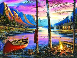 sunsout inc cabin homecoming 500 pc jigsaw puzzle