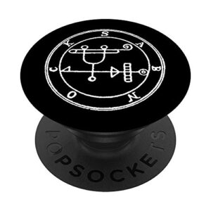 seal of sabnock sigil talisman demon circle popsockets grip and stand for phones and tablets