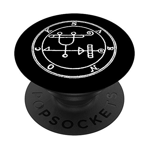 Seal of Sabnock Sigil Talisman Demon Circle PopSockets Grip and Stand for Phones and Tablets