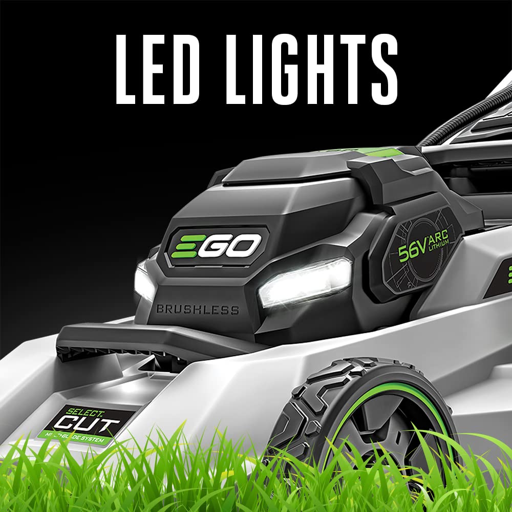 EGO Power+ LM2135SP 21-Inch Select Cut Lawn Mower with Touch Drive Self-Propelled Technology 7.5Ah Battery and Rapid Charger Included