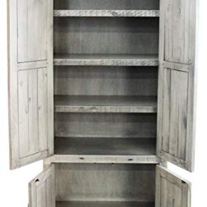 American Heartland MFG. Rustic Double Door Pantry, Rustic Dela Verria