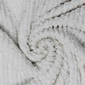 Comfort Terry Chenille™ 10 oz. White (10 Yard Bolt)