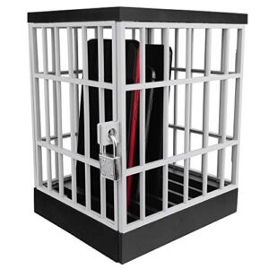 gemaxvoled cell phone jail-phone cage with lock and key