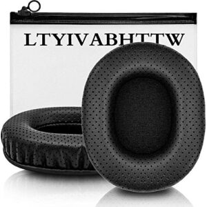 earpads for mdr 7506 /v6/cd900st | ear pads with enhanced memory foam | also fits ath-m50x/m50/m40x | perforated