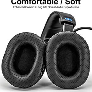 Earpads for MDR 7506 /V6/CD900ST | Ear Pads with Enhanced Memory Foam | Also Fits ATH-M50x/M50/M40x | Perforated