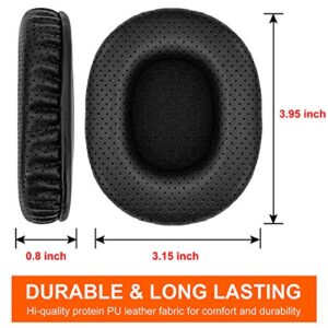 Earpads for MDR 7506 /V6/CD900ST | Ear Pads with Enhanced Memory Foam | Also Fits ATH-M50x/M50/M40x | Perforated