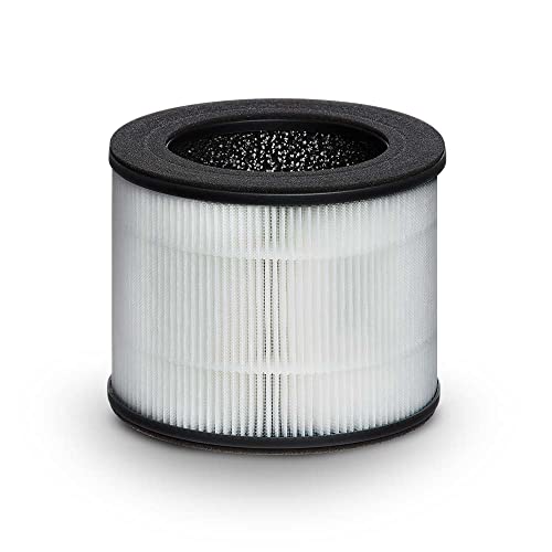 HoMedics TotalClean, 360 Degree Hepa Air Purifier Replacement Filter with Activated Carbon to remove 99% of Airborn Contaminants. For HoMedics Air Purifier Models AP-T10-BK and AP-T10-WT