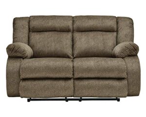 signature design by ashley burkner sofa, light brown/mocha