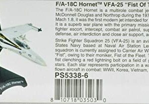 Daron Postage Stamp / Premium Hobbies F/A-18C Hornet VFA-25 Fist of The Fleet 1:150 Die-Cast Airplane PS5338-6