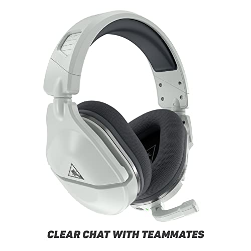 Turtle Beach Stealth 600 Gen 2 Wireless Gaming Headset for Xbox Series X & Xbox Series S, Xbox One & Windows 10 PCs with 50mm Speakers, 15Hour Battery life, Flip-to-Mute Mic and Spatial Audio - White