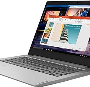 Lenovo IdeaPad 1 14" Laptop Computer for Business Student, AMD A6-9220e up to 2.4GHz, 4GB DDR4 RAM, 64GB eMMC, 802.11AC WiFi, Bluetooth 4.2, Webcam, Grey, Windows 10 S Mode, BROAGE 32GB Flash Drive