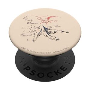 the hobbit lonely mountain popsockets swappable popgrip