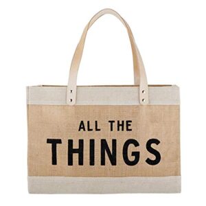 Santa Barbara Design Studio Hold Everything Market Tote, 17" x 12", All The Things