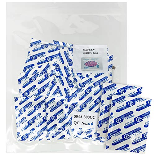 Oxygen Absorbers 300cc for Mylar Bags or Vacuum Sealer Bag Food Storage - Qty 20