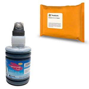 ocproducts compatible ink replacement for epson 542 for ecotank pro et-5800 et-5850 et-5880 et-16600 et-16650 (black)