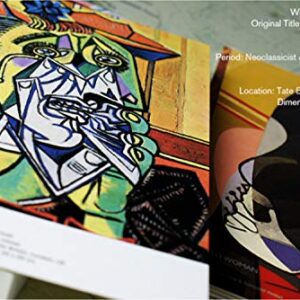 Beautiful Art Postcards set of 30 Post card of Pablo Picasso variety pack Famous Painting Scenery,4 x 6 Inches