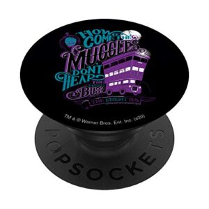 harry potter the knight bus popsockets swappable popgrip