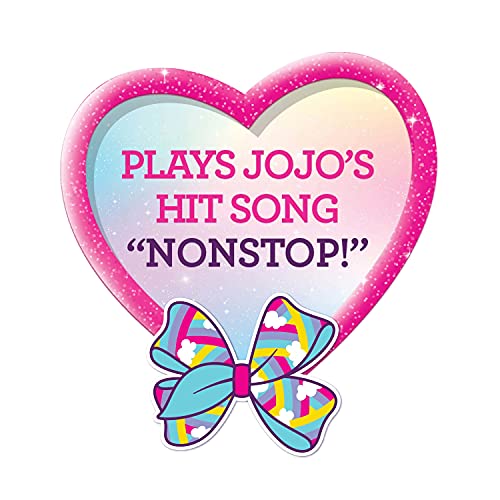 JoJo Siwa 10 Inch Singing Doll, Sings Hit Song Titled "Non-Stop", Pink Jacket with Rainbow Fringe, by Just Play