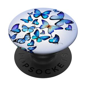 butterfly colorful for nature and butterflies lovers gift popsockets popgrip: swappable grip for phones & tablets