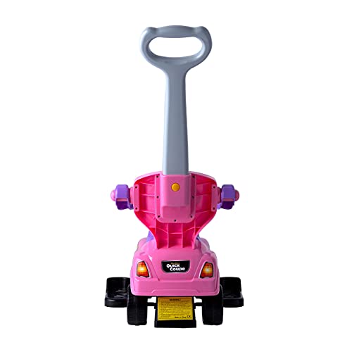 Freddo Toys Easy Wheel Ride on Car & Push Car for 2-6 Years (Pink)