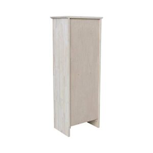 International Concepts Shaker Bookcase - 48" H,Unfinished