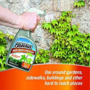 Pulverize PWBV-UT-128, Brush & Vine Ready to Use Weed Killer, Clear