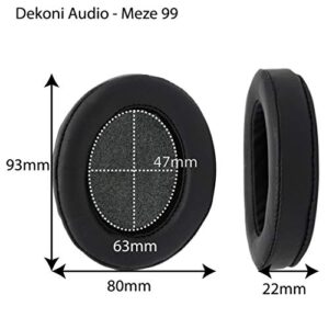 Dekoni Audio Replacement Ear Pads Compatible with Meze 99 Headphones (Elite Sheepskin)