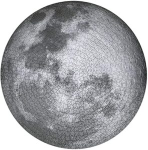 round jigsaw puzzle educational game moon large 26 inch 1000 pieces