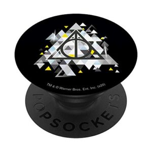 harry potter geometrical deathly hallows popsockets swappable popgrip