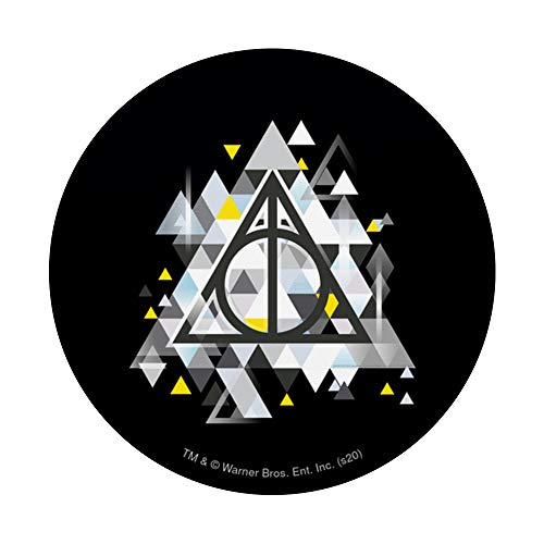 Harry Potter Geometrical Deathly Hallows PopSockets Swappable PopGrip