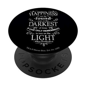 harry potter happiness quote popsockets swappable popgrip