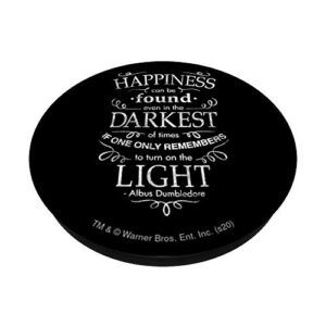 Harry Potter Happiness Quote PopSockets Swappable PopGrip