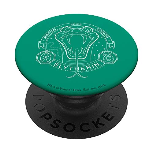 Harry Potter Slytherin Badge PopSockets Swappable PopGrip