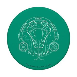 Harry Potter Slytherin Badge PopSockets Swappable PopGrip