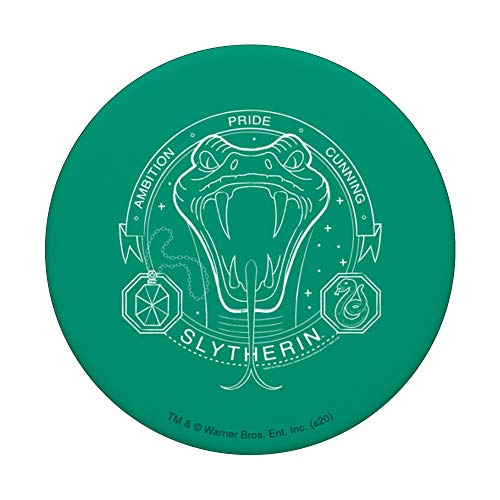 Harry Potter Slytherin Badge PopSockets Swappable PopGrip