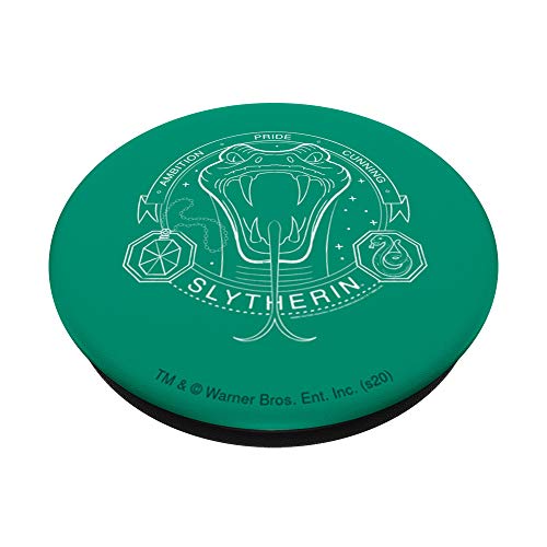 Harry Potter Slytherin Badge PopSockets Swappable PopGrip