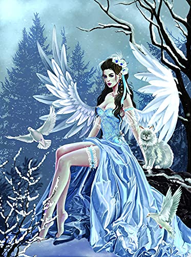 SUNSOUT INC Winter Angel 1000 pc Jigsaw Puzzle