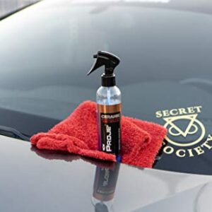 PROJE' Premium Car Care Show Shine - Waterless Wash & Quick Detailer - High Gloss Detail Spray - Enhances Shine of Top Coat Wax or Ceramic Coating - Safe On All Surfaces - 8 fl oz