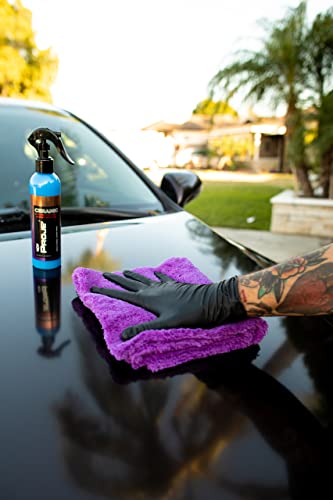 PROJE' Premium Car Care Show Shine - Waterless Wash & Quick Detailer - High Gloss Detail Spray - Enhances Shine of Top Coat Wax or Ceramic Coating - Safe On All Surfaces - 8 fl oz