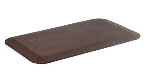 Playsafer Playground Safety Rubber Wearmat for Swingsets and Slides - 1" Thick X 24" W X 40" L (1 Pack, Brown)