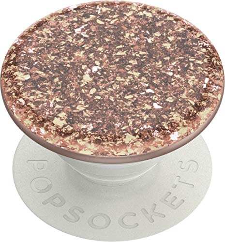 ​​​​PopSockets Phone Grip with Expanding Kickstand, PopSockets for Phone - Foil Confetti Rose Gold